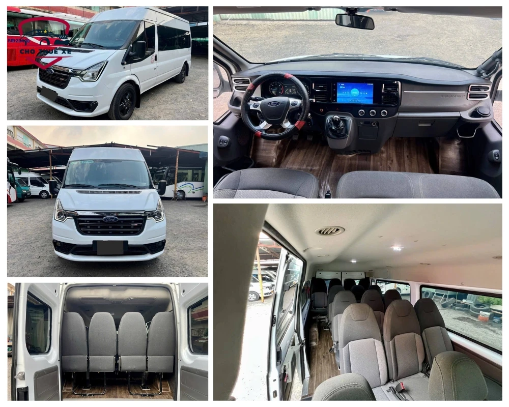 Xe Ford Transit 16 chỗ đi Bến Tre