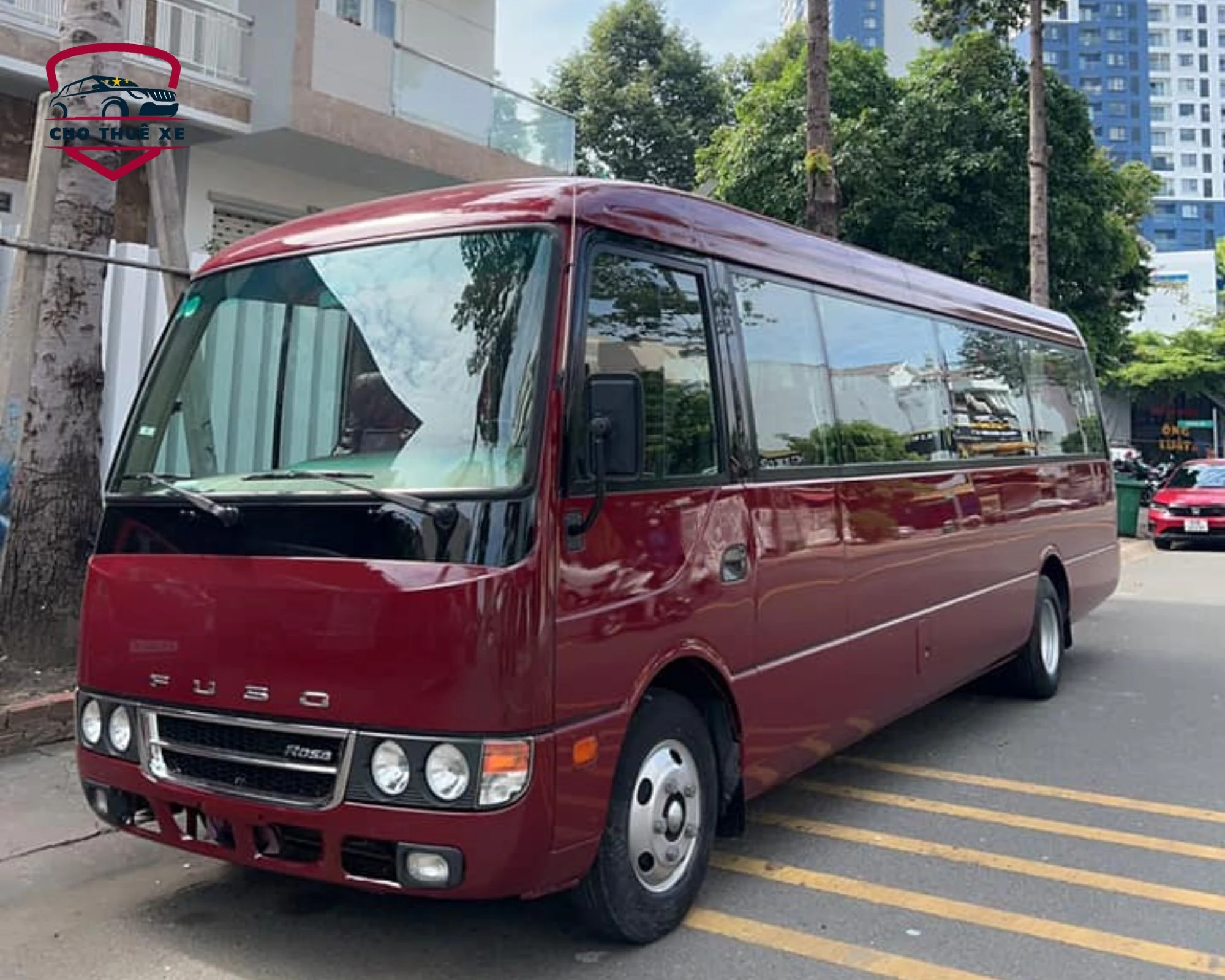 Fuso Rosa cấu trúc khung gầm làm từ vật liệu thép cứng định hình có độ bền bỉ cực kỳ cao