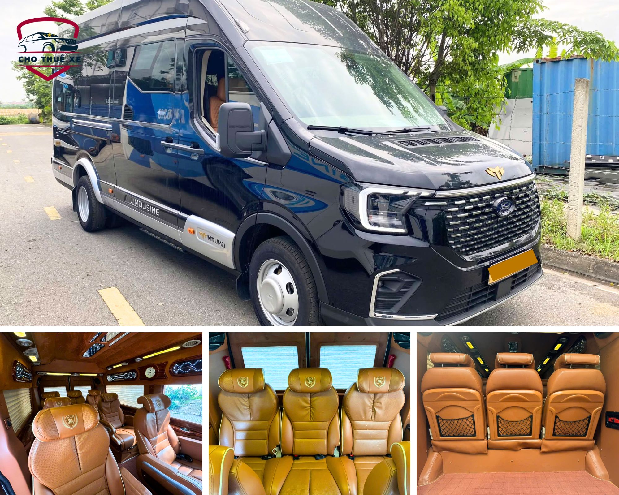 Dòng xe siêu sang limousine cho khách VIP