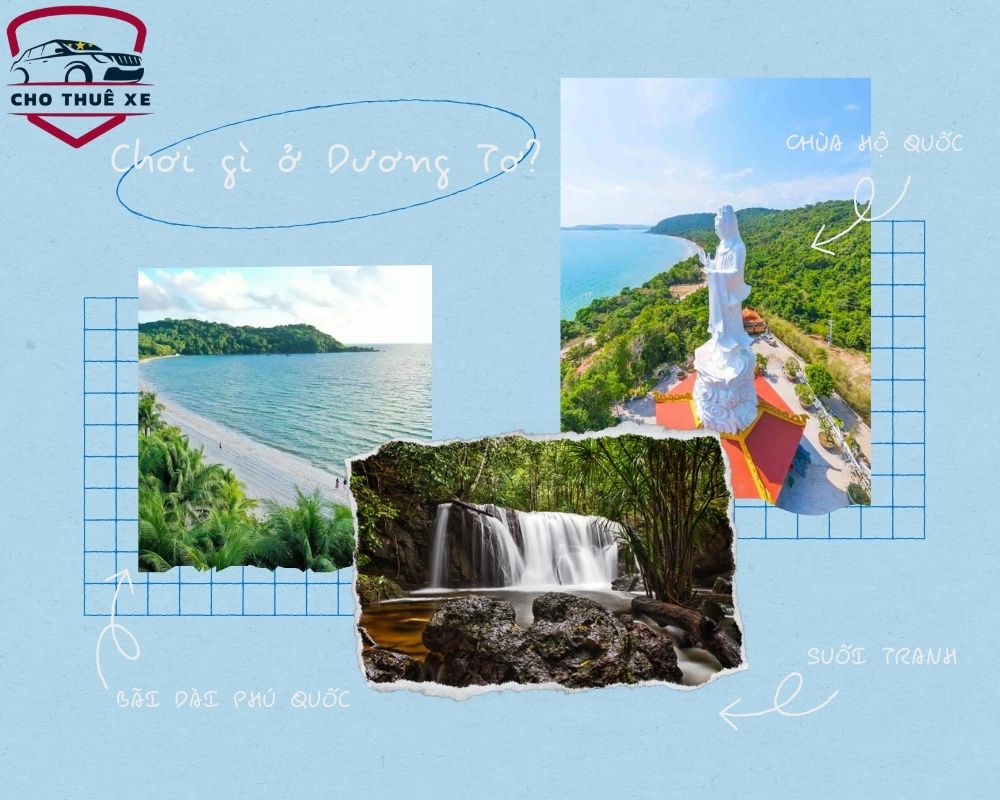 Dương Tơ cũng là địa điểm có nhiều nơi để vui chơi sống ảo
