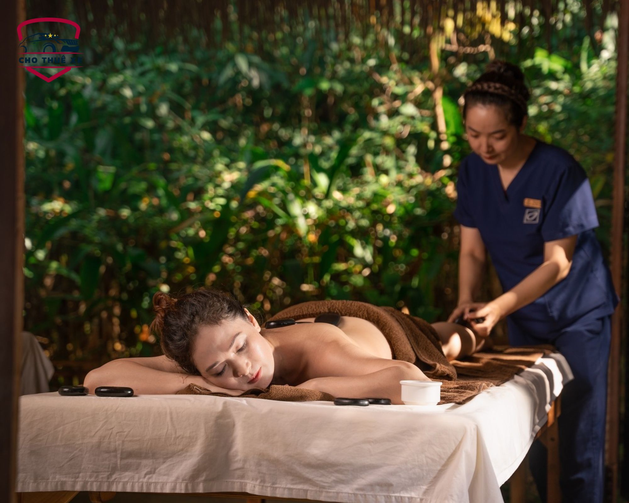 Thưởng thức liệu pháp massage đẳng cấp trong không gian xanh mát của Mango Bay