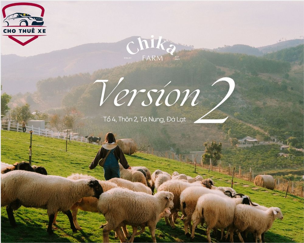 Một Chika Farm mới với nhiều điều bất ngờ đang chờ đón bạn tại Đà Lạt