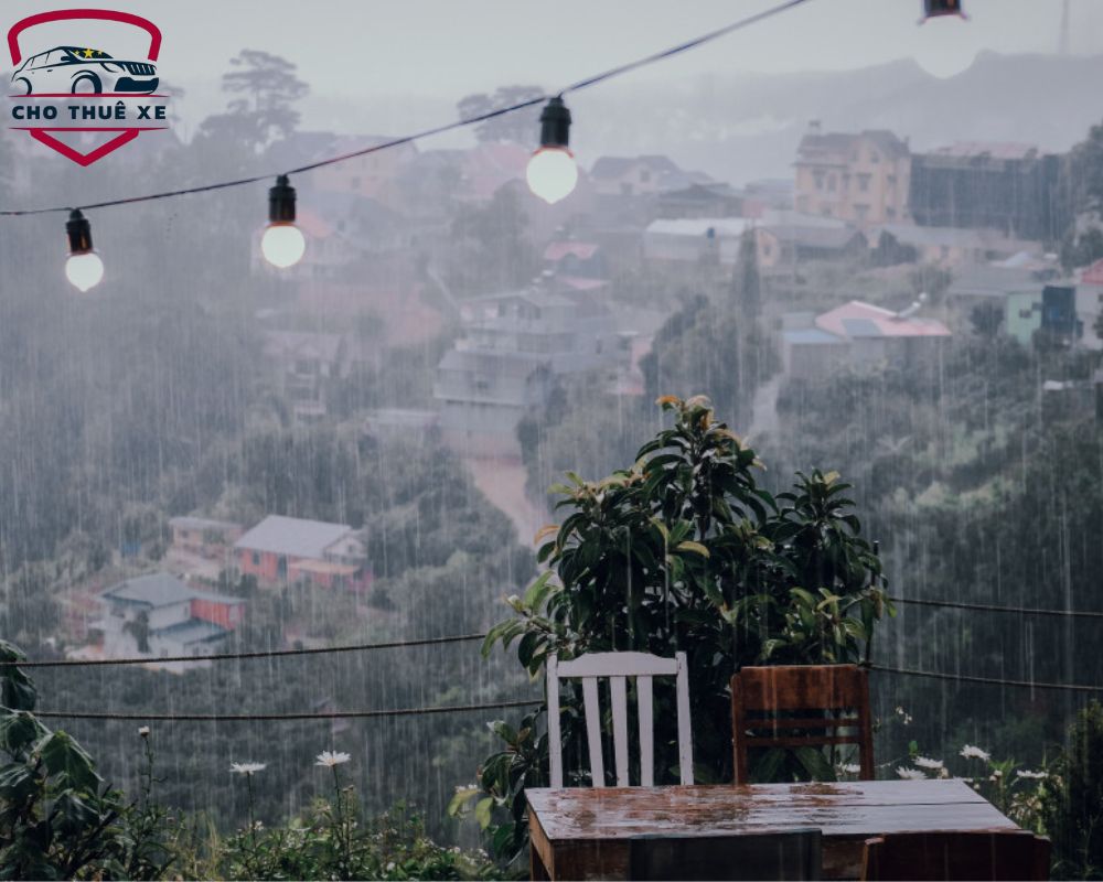Đà Lạt vào những ngày mưa