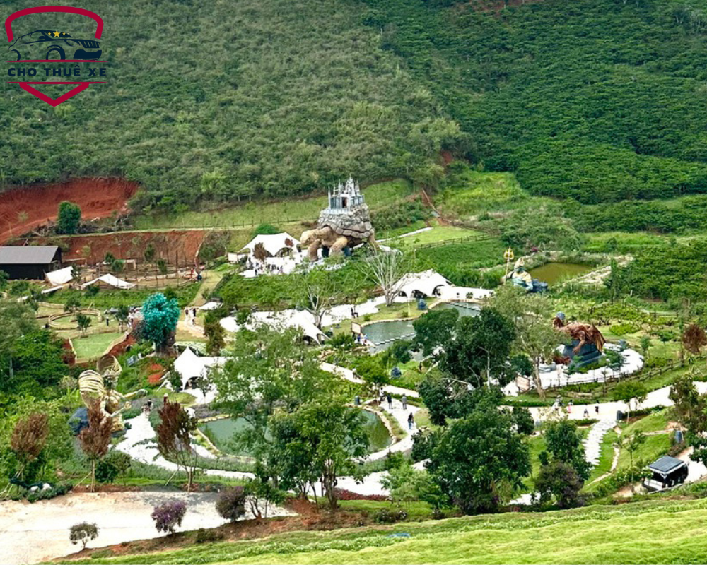 GOD Valley - Thung Lũng Các Vị Thần khi nhìn từ trên cao