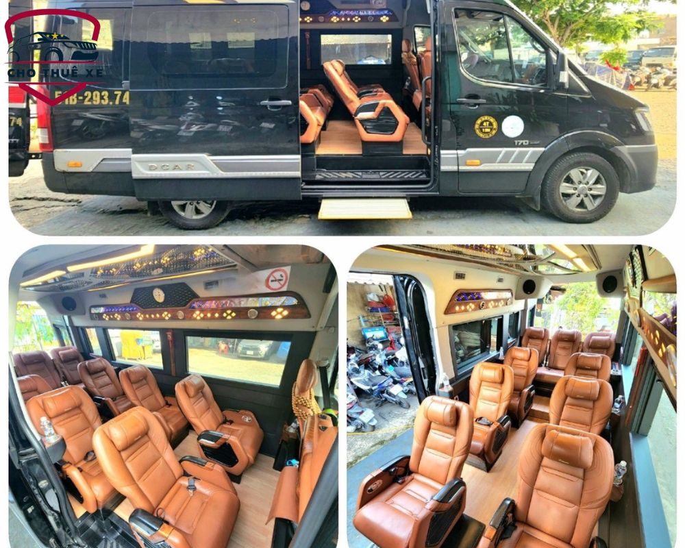 Sơ đồ ghế ngồi của xe Limousine 12 chỗ