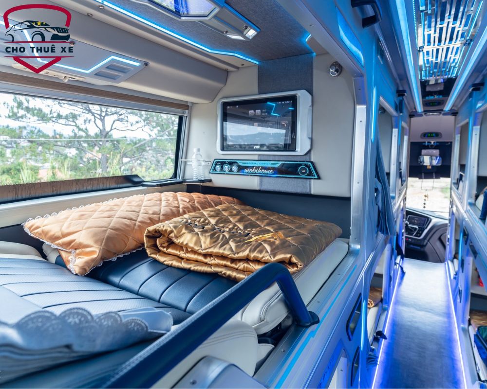 Trang thiết bị tân tiến của Long Vân Limousine