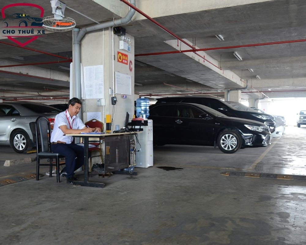 Bãi giữ xe của khu vực Samco Parking tại quận 1