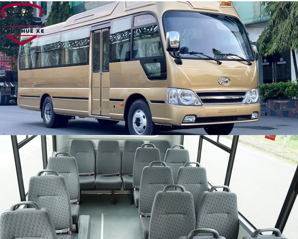 Xe 24 chỗ là dòng xe có thể chứa được 20 - 24 hành khách với không gian lớn