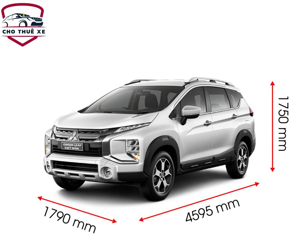 Kích thước của xe 7 chỗ Mitsubishi Xpander