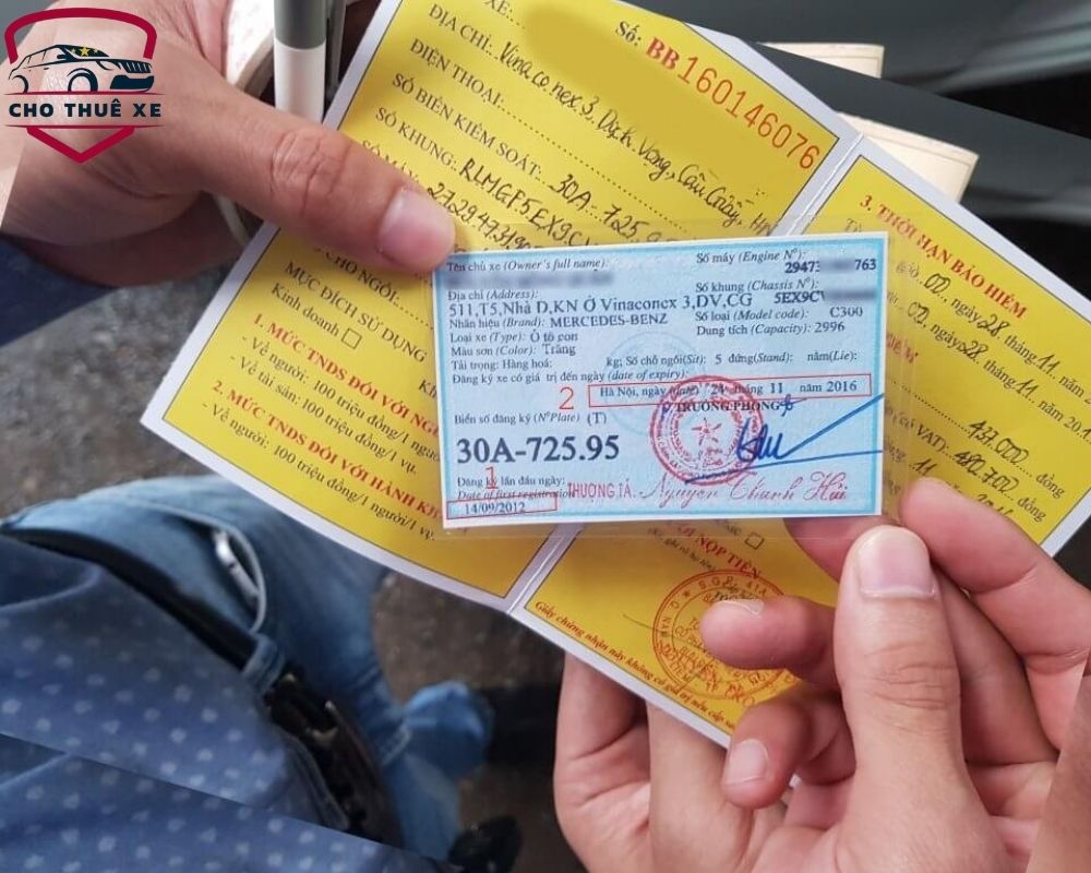Giấy giám định pháp lý của chiếc xe