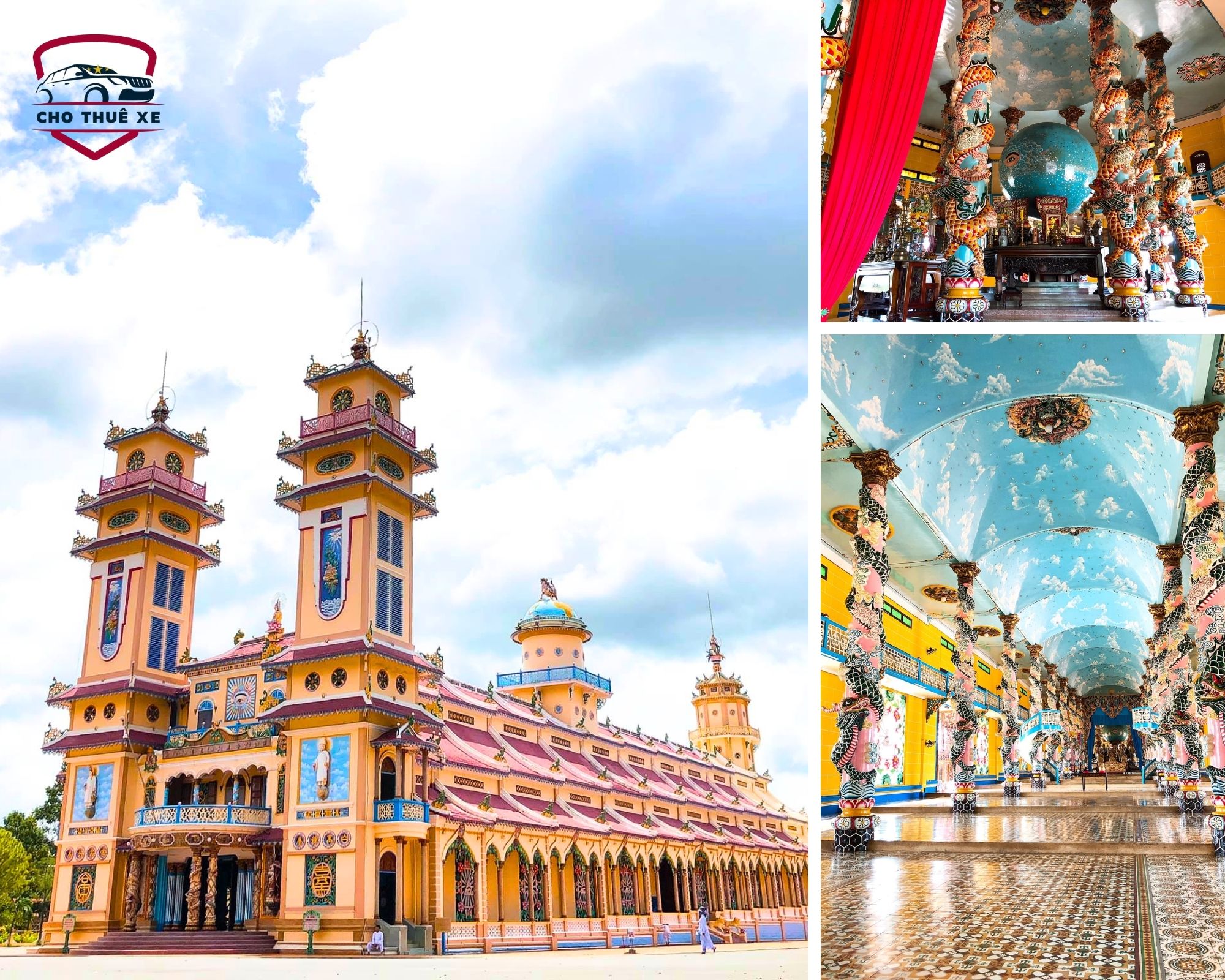 Chiêm ngưỡng kiến trúc độc đáo và rực rỡ của Tòa Thánh Cao Đài Tây Ninh – Thánh địa của tôn giáo nội sinh Việt Nam