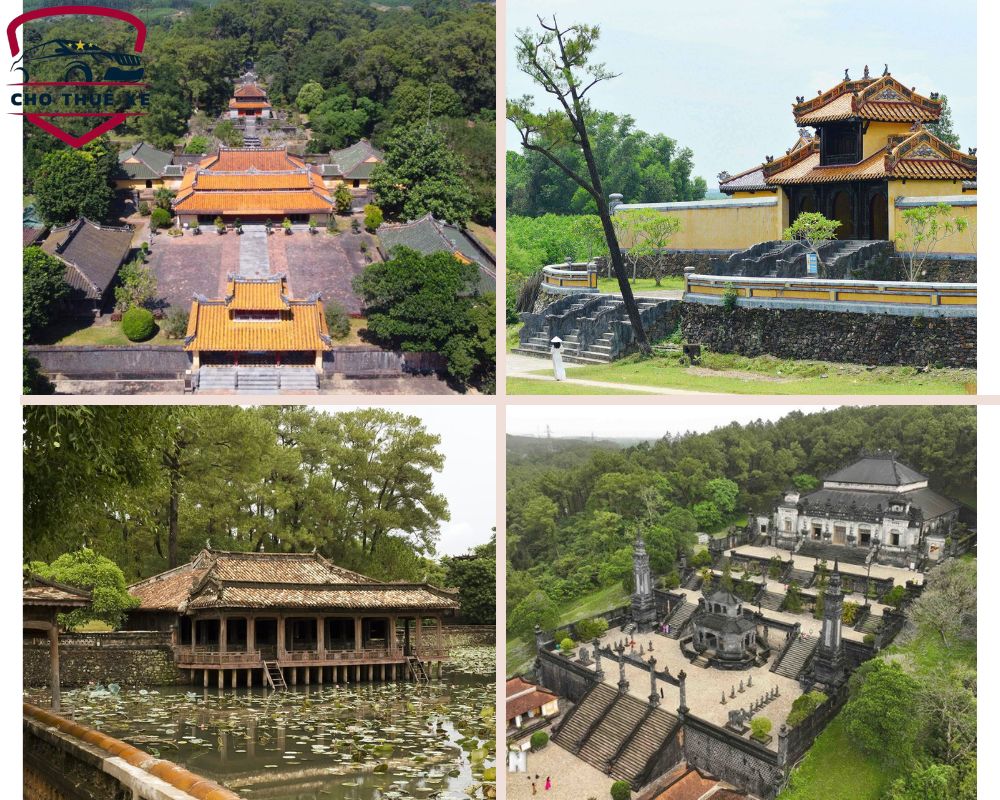 Lăng tẩm của các vị vua thời Nguyễn