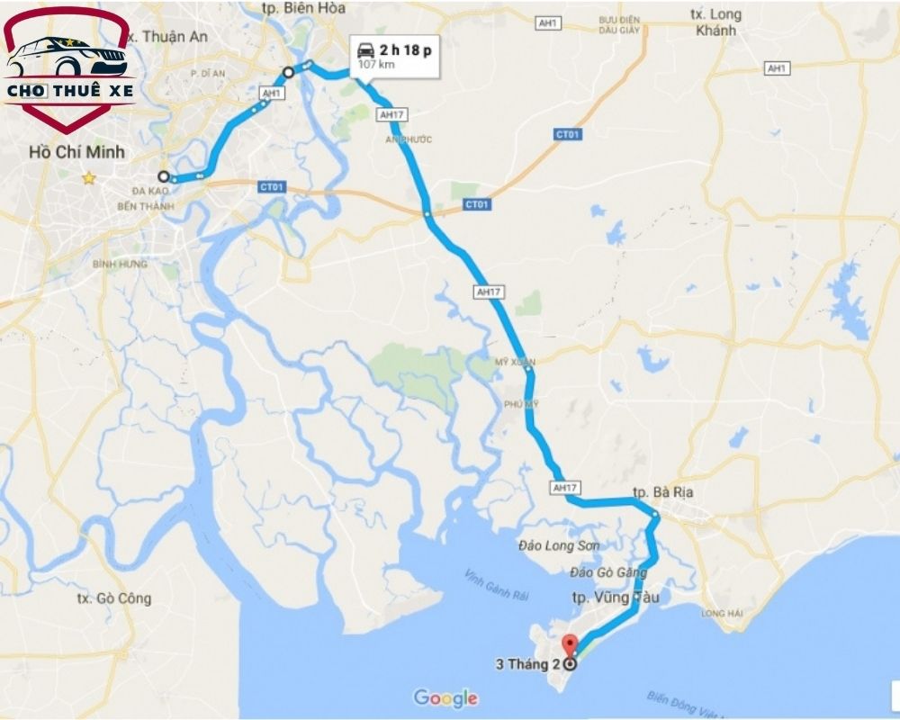 Cung đường Xa Lộ Hà Nội - một trong những tuyến đường từ Sài Gòn đi Vũng Tàu quen thuộc