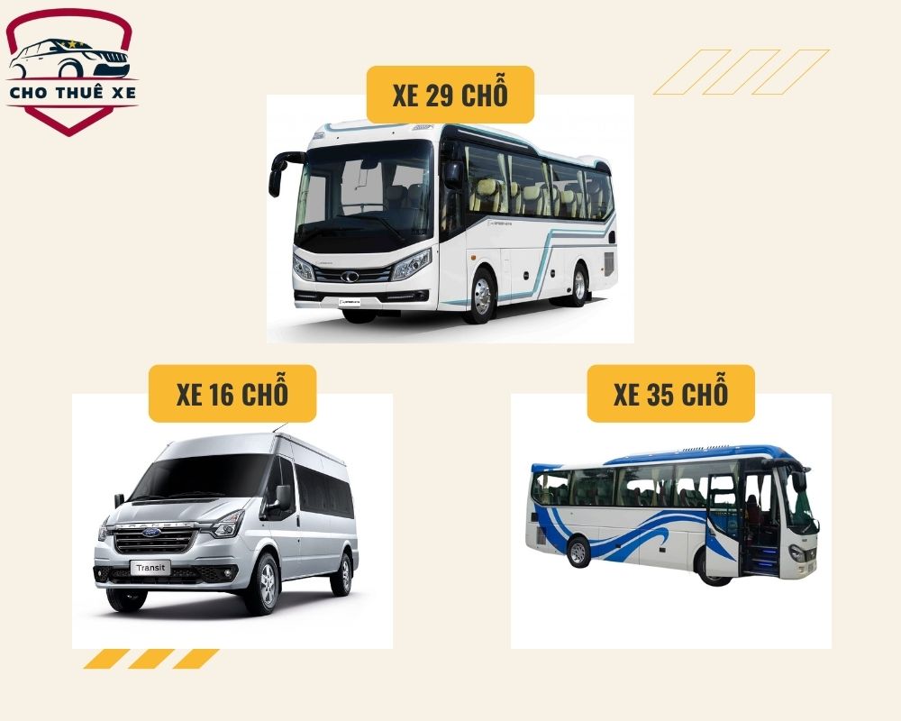 Những dòng xe thường được ứng dụng làm xe trung chuyển hành khách