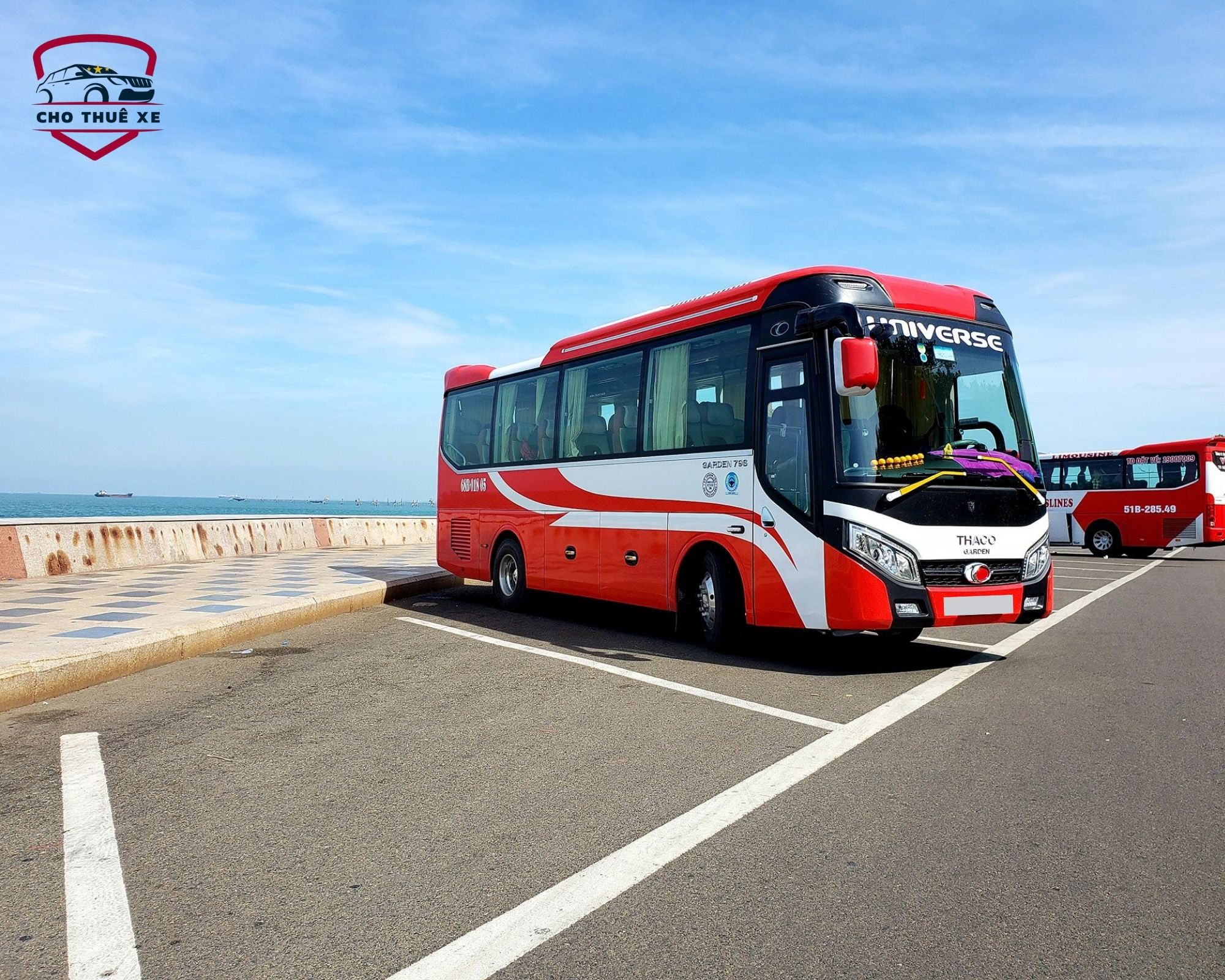 Hệ thống xe 29 chỗ chất lượng cao chuyên phục vụ khách thuê xe đi Cam Ranh với đầy đủ tiện nghi giải trí trên xe