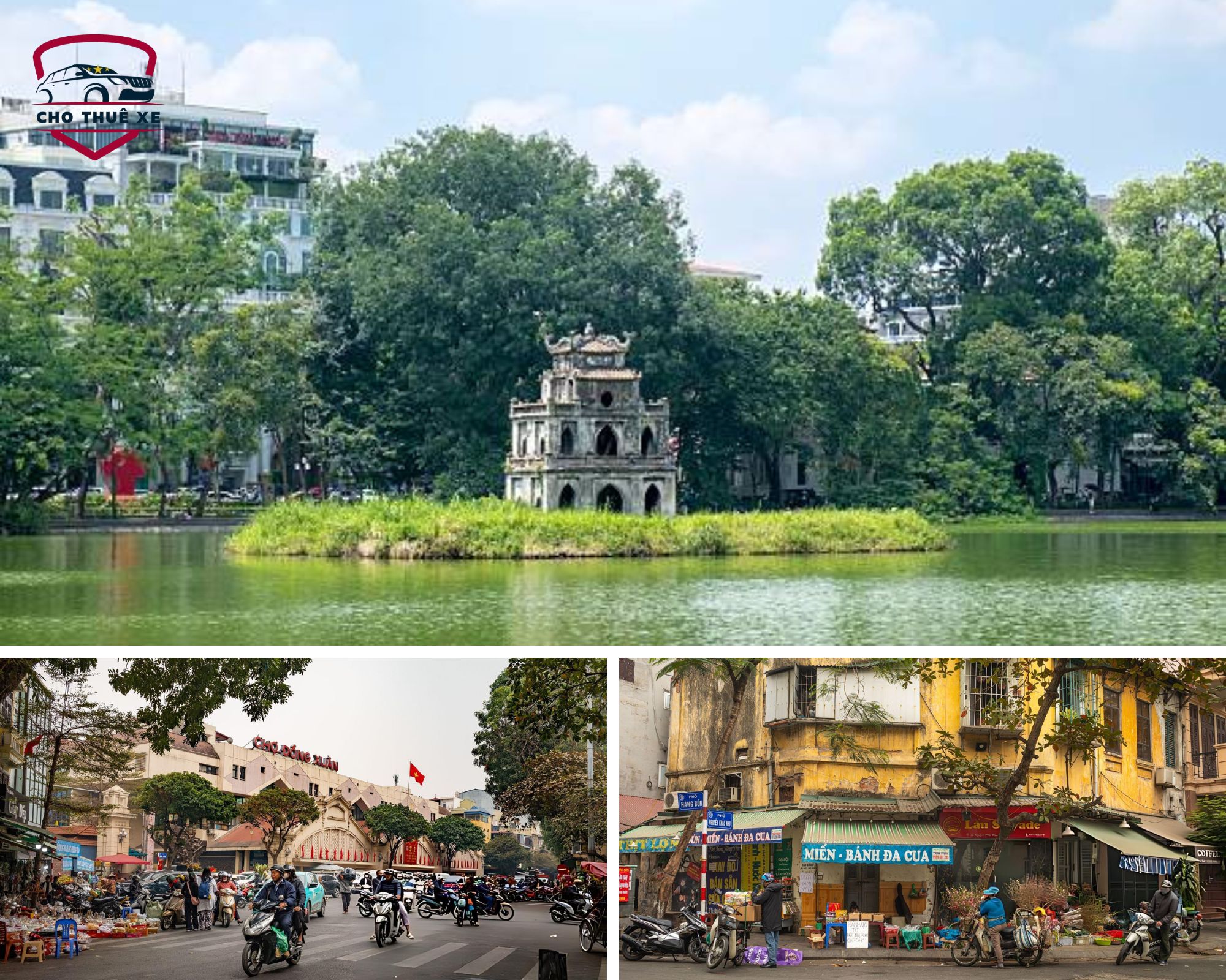 Khám phá phố cổ Hà Nội từ Hồ Gươm đến chợ Đồng Xuân và các tuyến phố đi bộ
