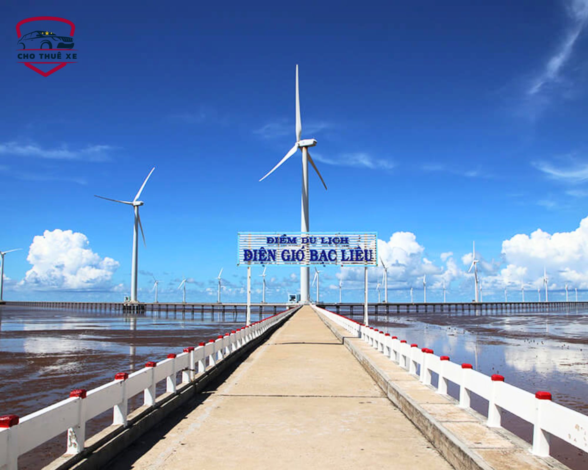 Cánh đồng điện gió Bạc Liêu