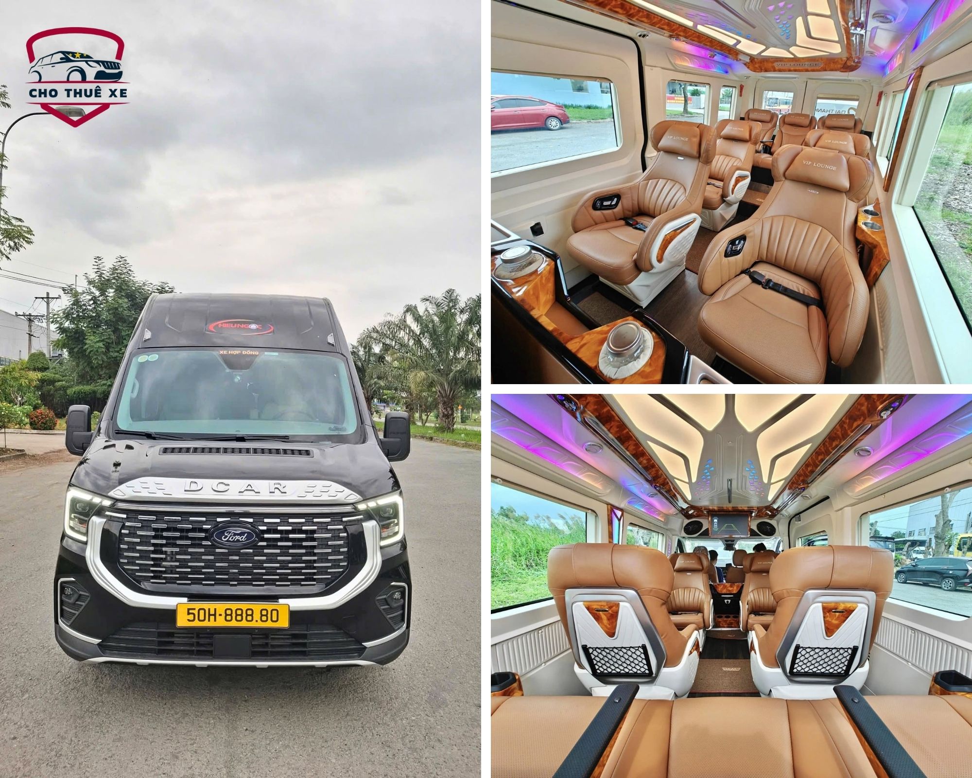 Dòng xe Limousine Dcar 9 chỗ vận hành mạnh mẽ, bền bỉ của Sài Gòn Xuân Phát phục vụ hành hương và công tác