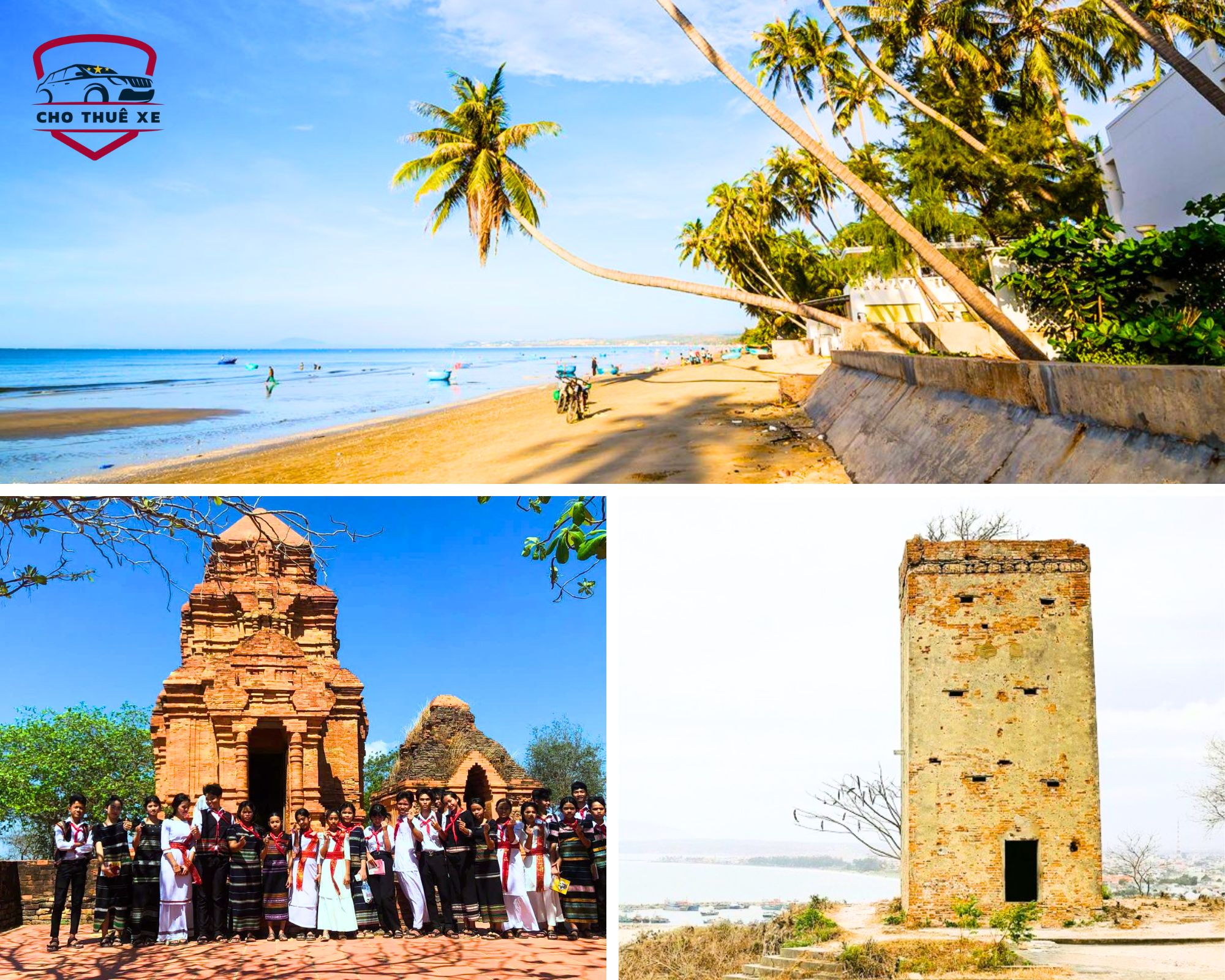 Bộ sưu tập hình ảnh danh lam thắng cảnh và di tích lịch sử đặc trưng của vùng biển Mũi Né