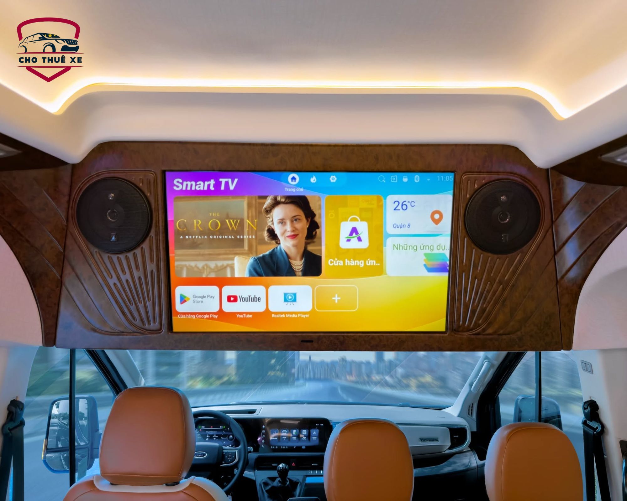 Tận hưởng hành trình với rạp chiếu phim thu nhỏ trên dòng xe Dcar Hạng Thượng Đỉnh đẳng cấp 5 sao