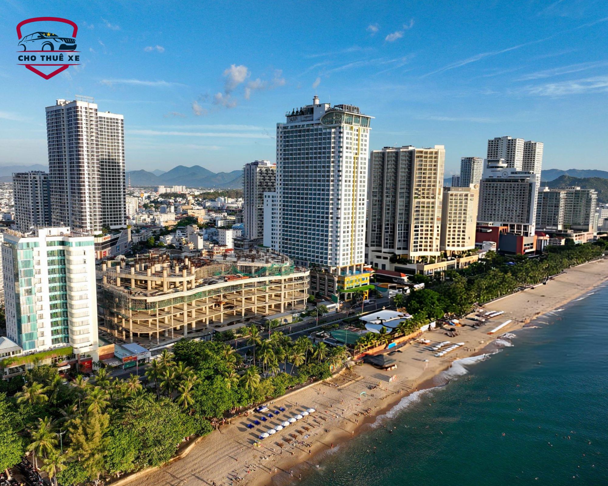 Thành phố biển Nha Trang xinh đẹp nhìn từ trên cao