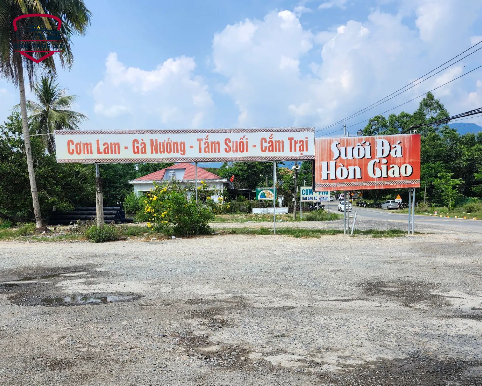 Trải nghiệm nghỉ ngơi tại trạm dừng chân Suối Đá Hòn Giao khi thuê xe Đà Lạt đi Nha Trang