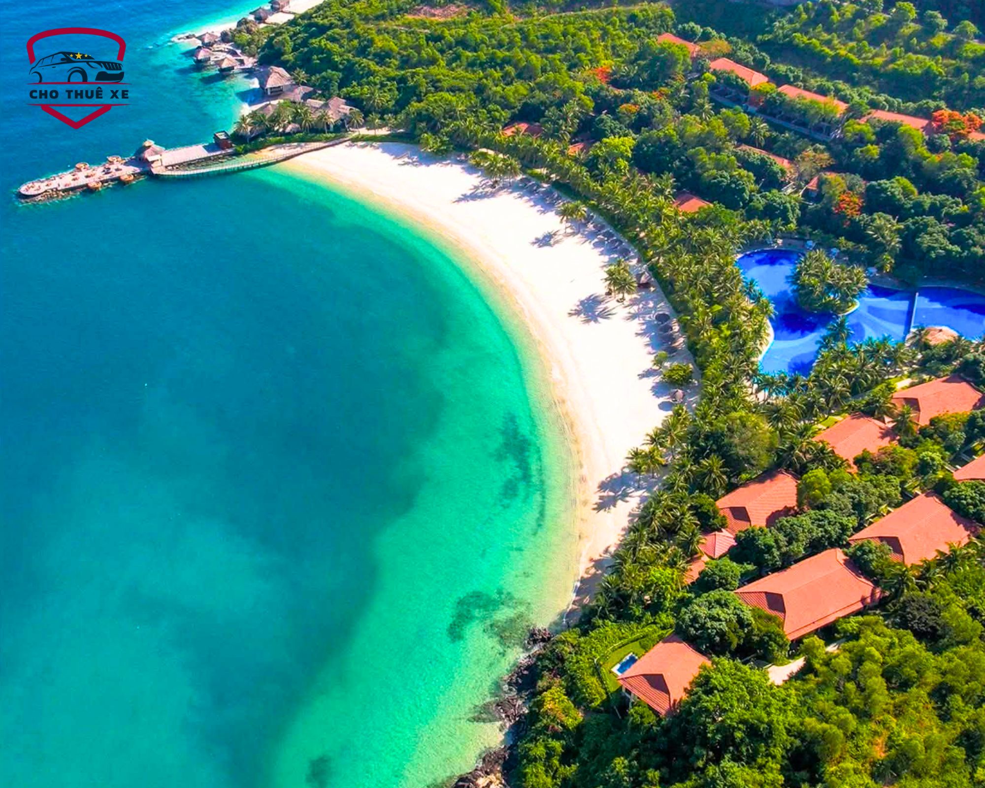 Khu biệt thự nghỉ dưỡng sang trọng mái đỏ ẩn mình giữa thiên nhiên tại Vinpearl Luxury Nha Trang
